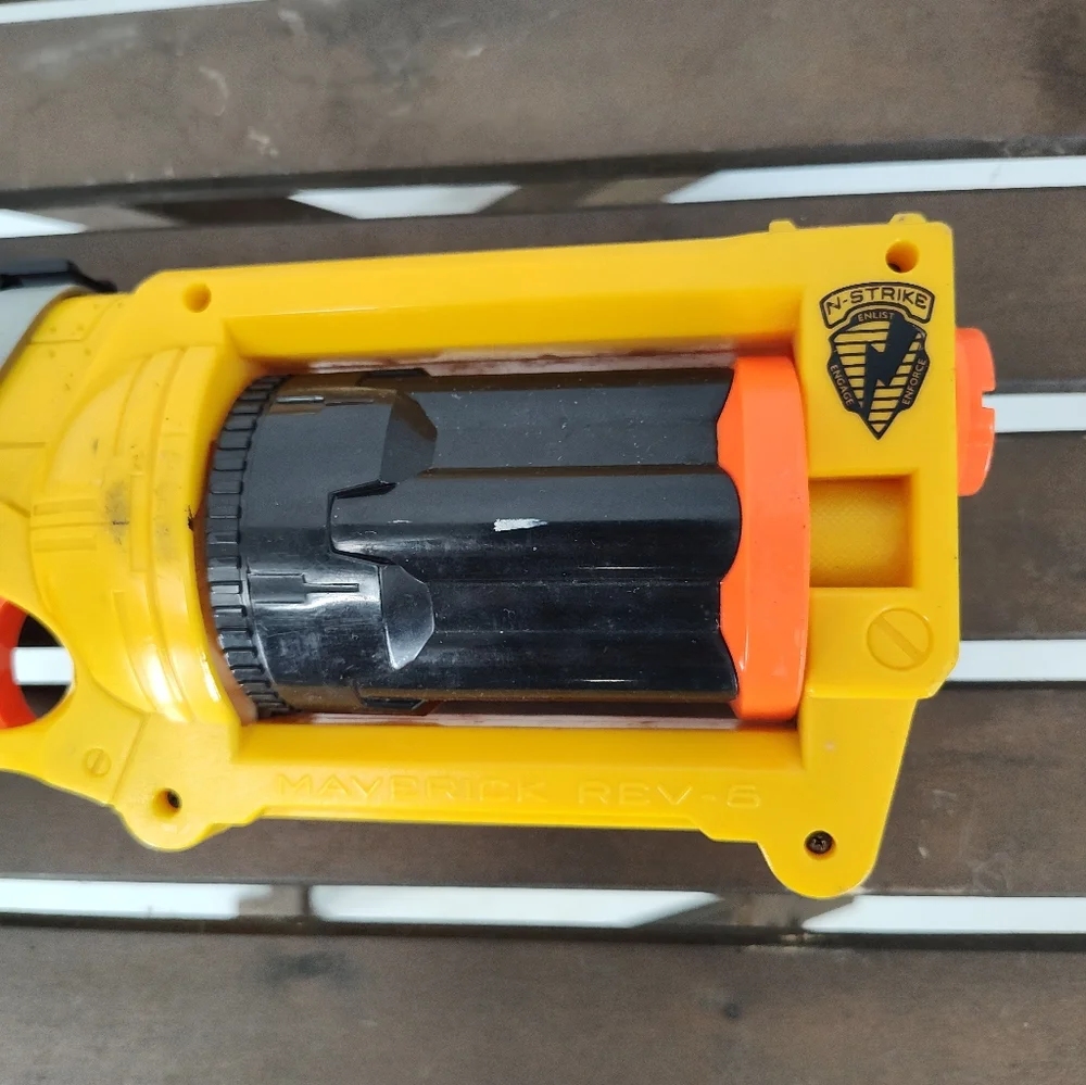 Nerf N Strike Maverick Rev-6 Toy Blaster